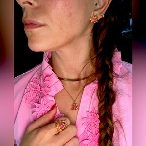 Kate spade 3 piece statement jewelry set.